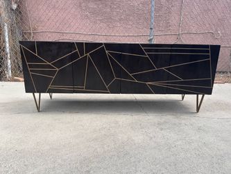 West Elm Roar-Rabbit Goe Inlay Media Console Entertainment Center Tv Stand Cabinet Sideboard Credenza