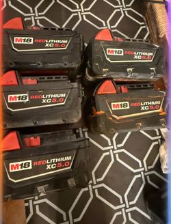 M18 battery xc5.0