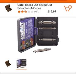 Ontel Speed Out Extractor(Screw Extractor)