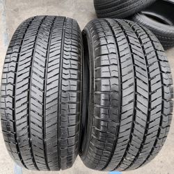 2 USED TIRES YOKOHAMA 225/65/17