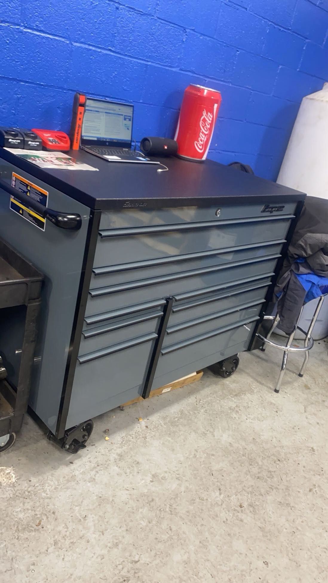 55” Snap On Master Toolbox With Hardtop