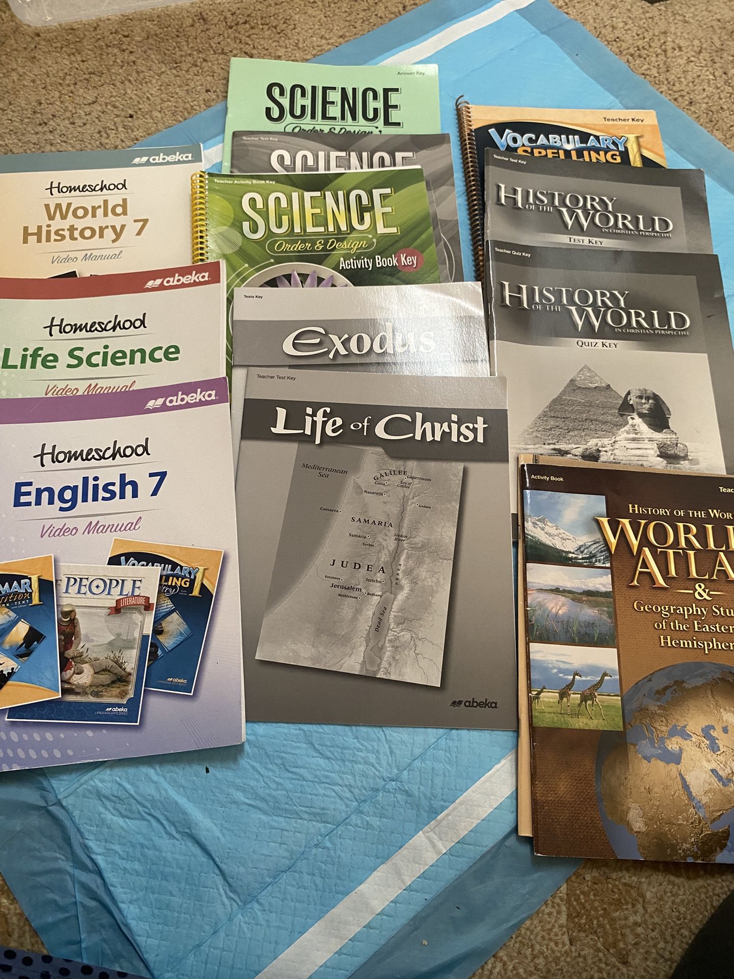 Abeka 7 Th Grade 16 Teacher Books