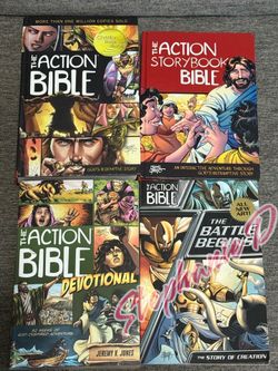 The Action Bible Series 4 Book Set