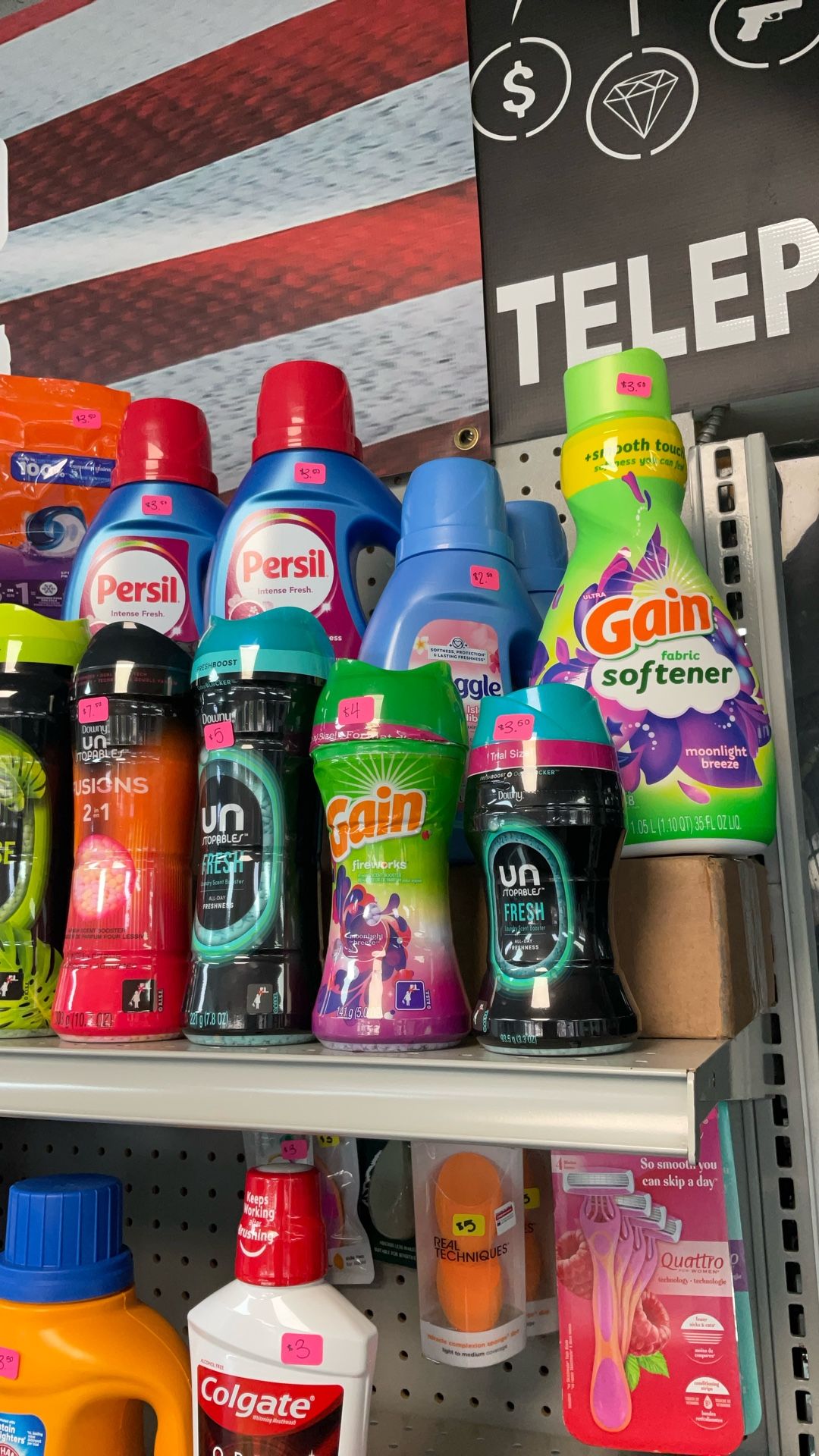 Gain, Tide, Swiffer Household Items