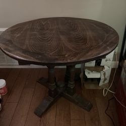 Wooden Table & Chair Set 