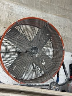 Commercial fan working perfect!