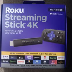 Brand New Unopened 4k Roku Streaming Stick