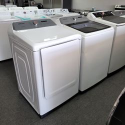 Washer And Dryer Set Top Load Mega Capacity 