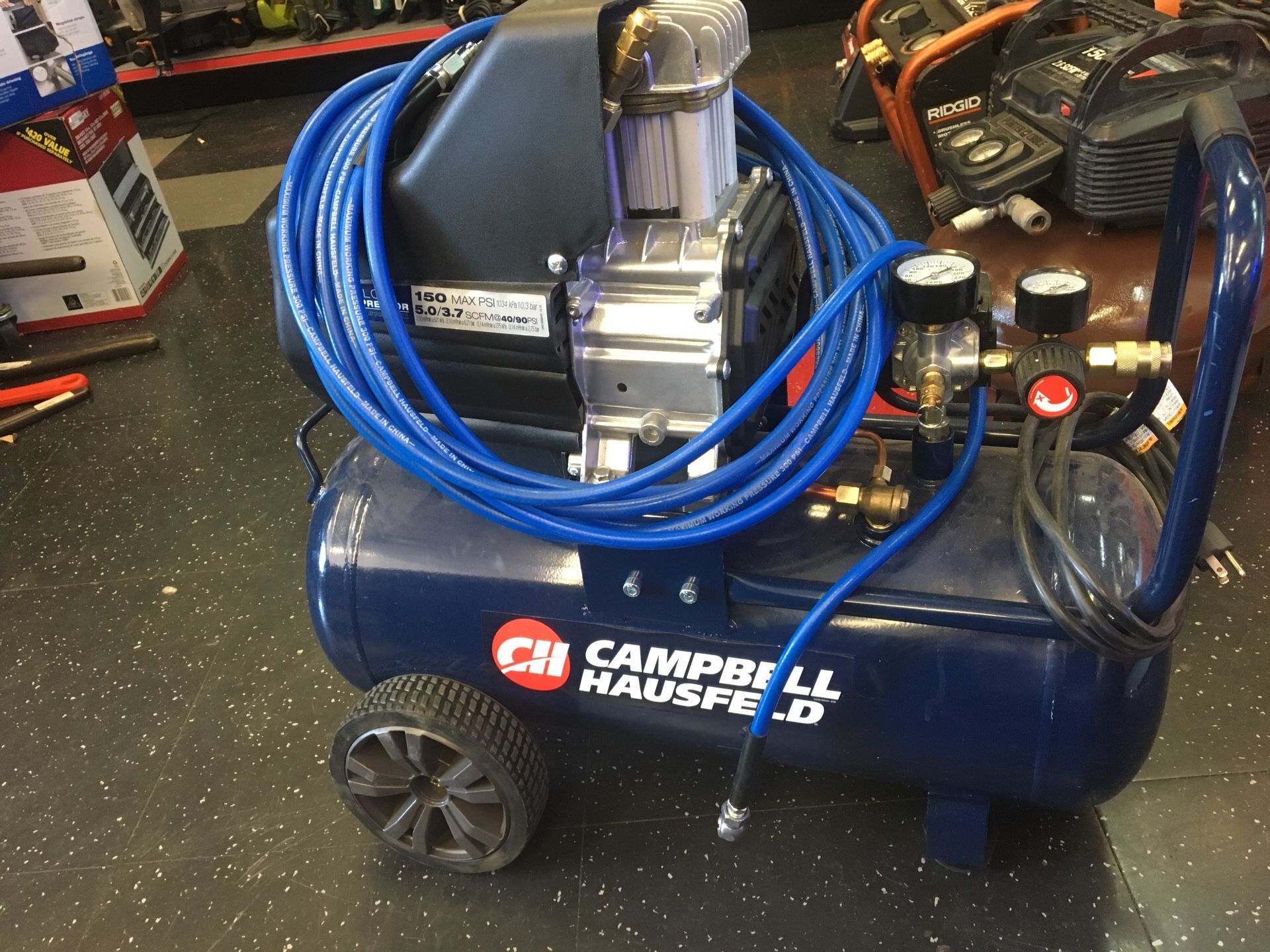 Campbell hausfeld air compressor for Sale in Phoenix, AZ - OfferUp