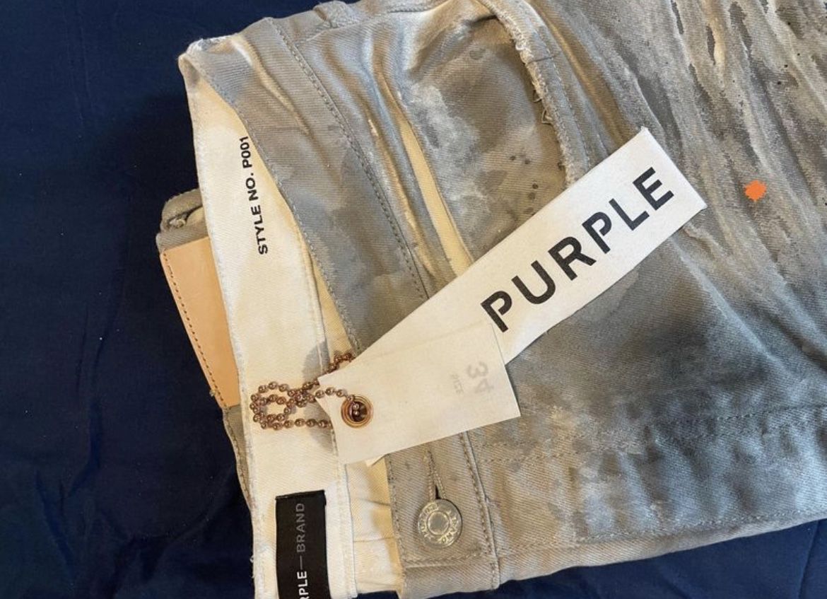 Purple Brand Jeans P001 Low Rise Skinny Monogram Jacquard for Sale in  Freeport, NY - OfferUp