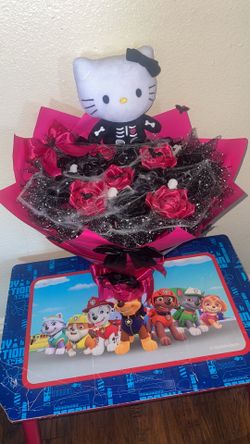 Eternal roses / Rosas eternas / Halloween bouquet/ flowers
