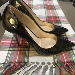 Black Patent Pump Heels Boutique 9 Size 10