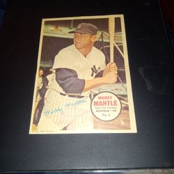 1967 Poster Lot Mickey Mantle 