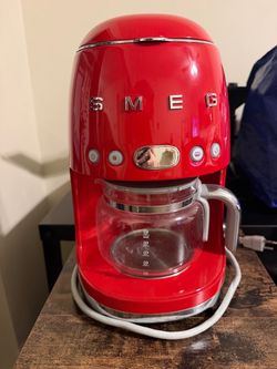 Smeg Drip Coffee Maker Red