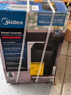 Midea Smart Inverter Portable Air Conditioner with Heat Pump