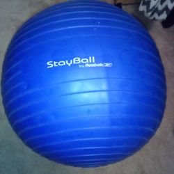 StayBall, by Reebok - Yoga/Exercise, Sand Ball, Small Weighted Stability Ball 