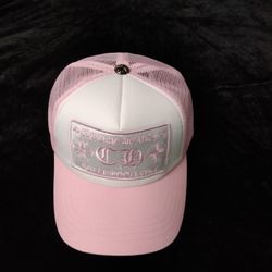 Chrome Hearts Trucker Hat Pink