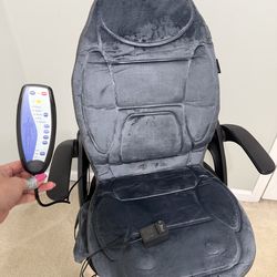 Office chair with heat /vibrating cushion