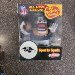 Mr Potato Head Head NFL Baltimore Ravens