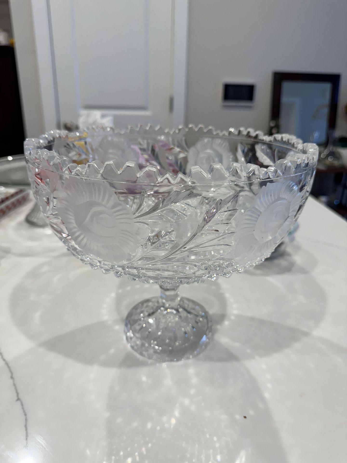 Glass Centerpiece