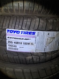 1 new tire