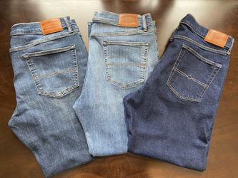 Lucky Brand Mens Jeans Lot(3) Pair Sz 38x30