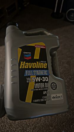 chevron havoline lifelong 5w-30 full synthetic motor oil