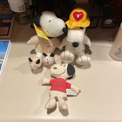 Snoopy Plushies