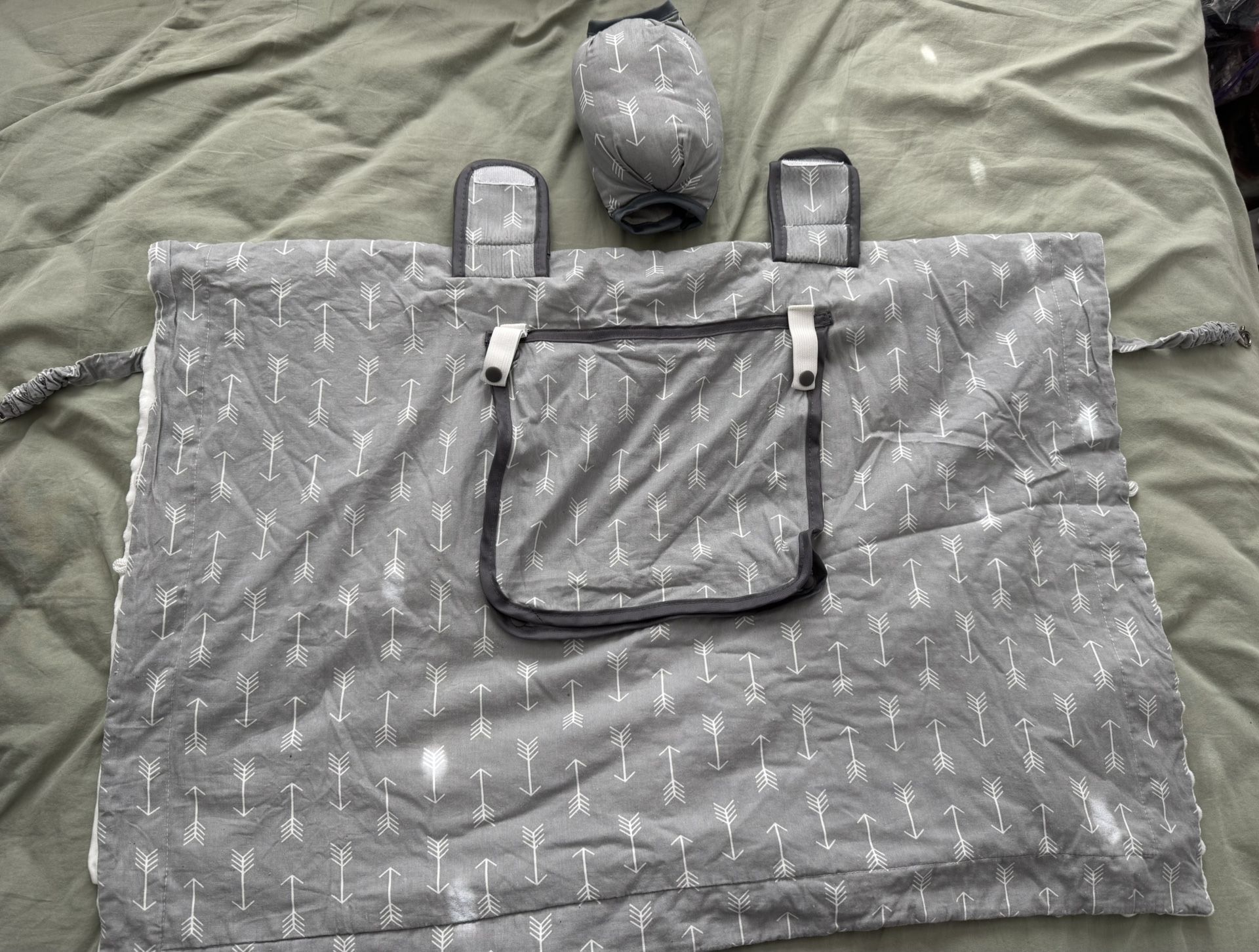 2 X Car Seat/Basket Covers - Fleece & Light Weight