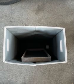 Collapsible Hamper Gray