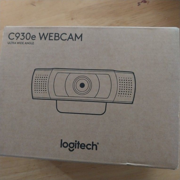 Two Logitech C930e WEBCAMS