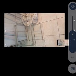 Glass Table And Couch 