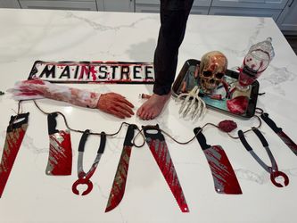 Spooky Halloween decorations