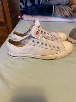 Converse Chuck Taylor All Star Low No Lace Slip On Men 9 / Women 11 Shoes Take Both For 30 Unisex for Sale in CA - OfferUp