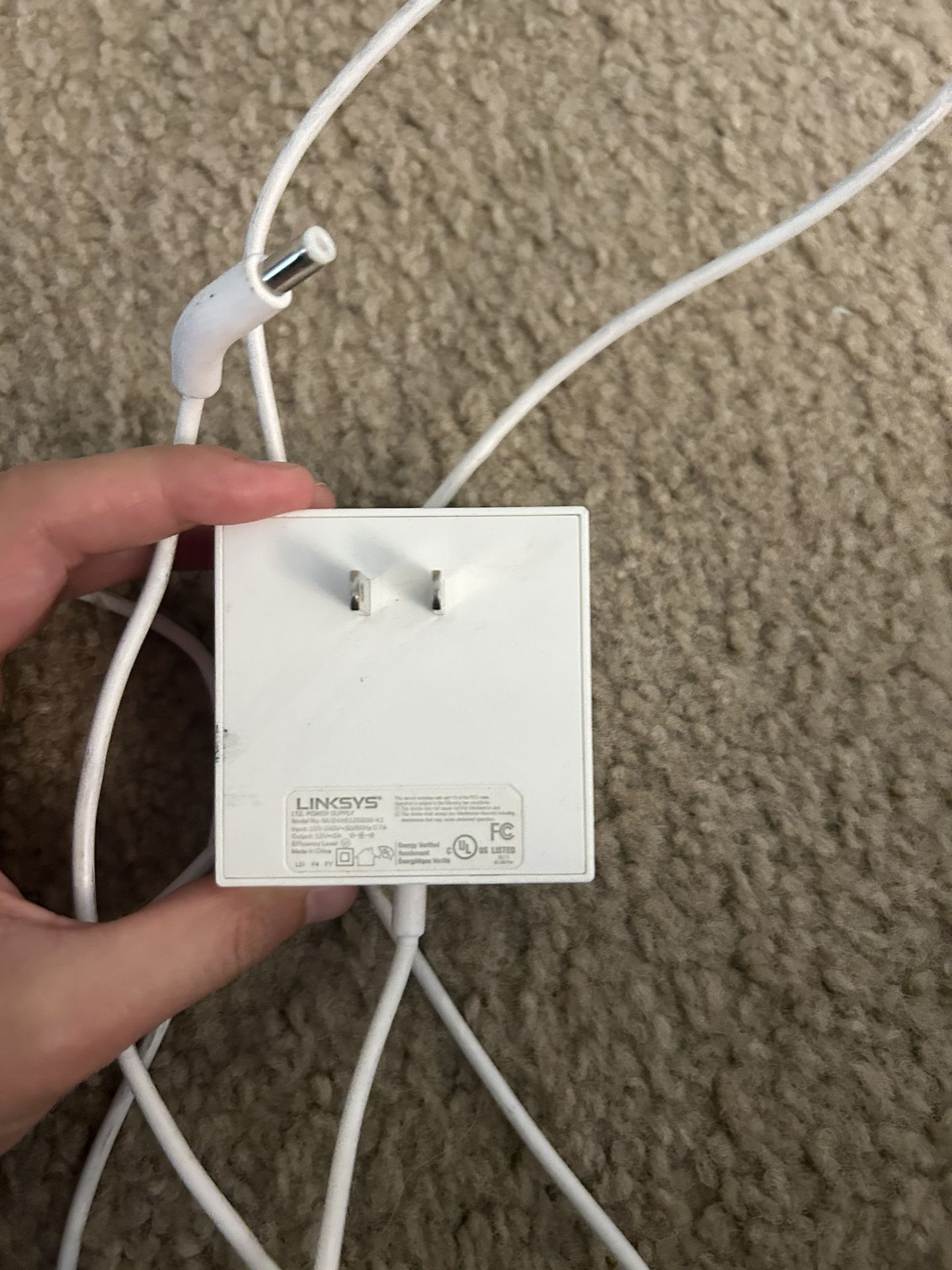 Linksys MU24A(contact info removed)-A1 12V 2A AC Power Supply Charger