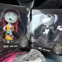 Jack And Sally Vinyl Figures