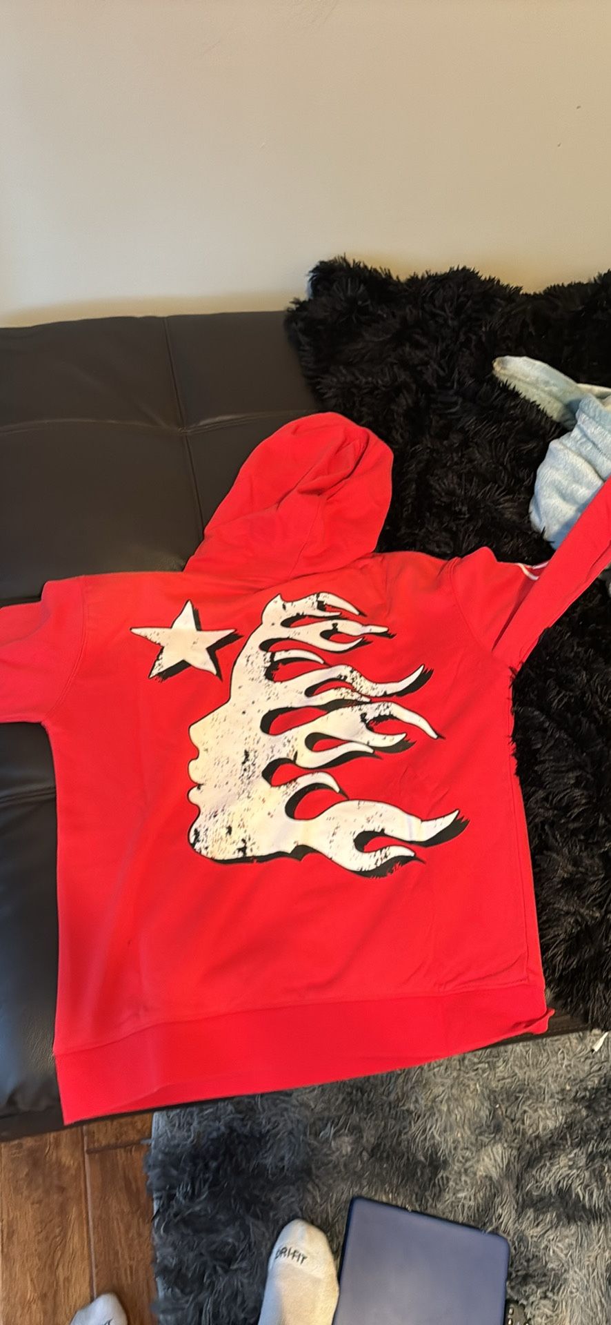 Hell Star Hoodie Red