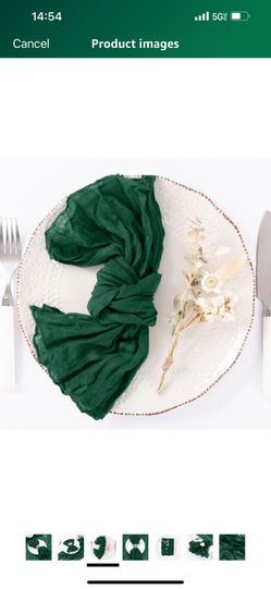 Wedding Decor - Cheesecloth Napkins - Table Decor 