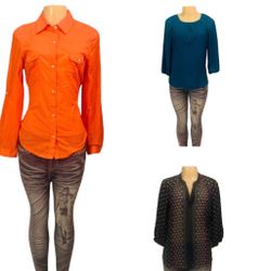 Sale! Lot of 3 Sz S Woman Shirts 