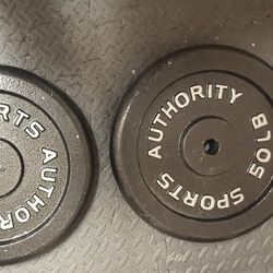 50lb Pair Standard Weight Plates