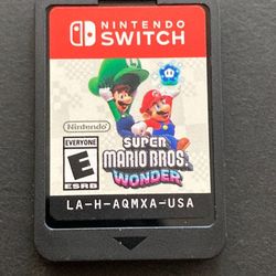 Super Mario Bros Wonder - Nintendo Switch
