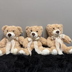 Stuffed Bears-3 Of Them
