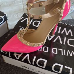 Hot Pink Classy Heels 