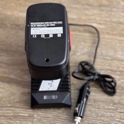 for Ryobi 18V Battery Cigarette Lighter Plug Charger
