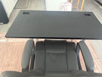Office chair and desk