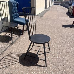 Metal Farmhouse Chairs ($30 Each)(2 Available)