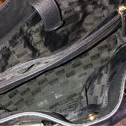 MICHAEL KORS Black Leather East/West Hamilton Tote  Large