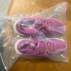 Purple And White Girl Shoes 