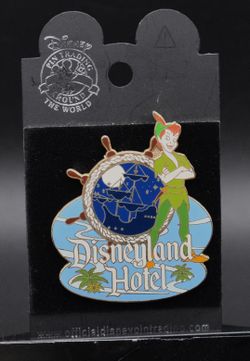 Disney Peter Pan Disneyland Hotel Pin (C9)