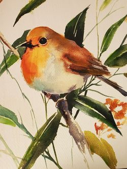 Robin Painting (Pier1)